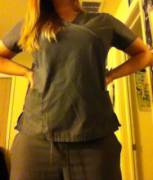 Stripping out o(f) my scrubs