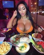 Can't stop staring at those huge dishes