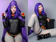 [Self] Naughty Raven or Nice Raven? (Raven from Teen Titans by Mikomin)