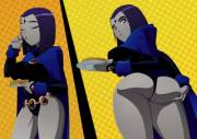 Raven's sweet ass (RavenRavenRaven) [Teen Titans]