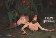 Taking good care of the Barbarian girl (Zuleyka Games) [Fallen Barbarian]