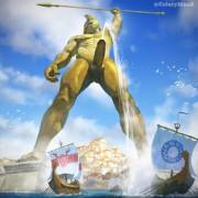 the colossus of ancient greece [OC] @CeleryMan6