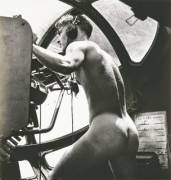 The Naked Gunner, 1944 (xPost /r/Pics)