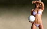Bikini beach volley