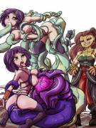 It doesn't matter which one is real, she'll get a tentacle up her rear (LeBlanc, Vel'koz, Illaoi) [General Irrelevant]