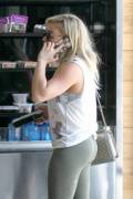 Hilary Duff leggings