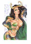Lady Loki by Elias Chatzoudis