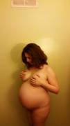 F/34 pregnant 40 weeks, 5'4" normal weight 140