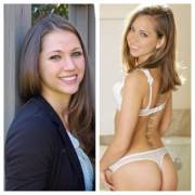 A girl from work looks identical to Riley Reid