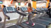 Anastasia Sokolova Working Out on the Treadmill [HTML5]
