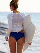 Candice Swanepoel Heading out to Surf (via /r/surfinggirls)