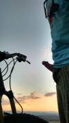 sunset [m]ountian bike ride