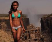 Swimsuit model Kirby Griffin