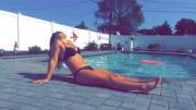 [FB] Laying by the pool