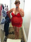 Tried on lingerie yesterday. Thought I should share my favorite.