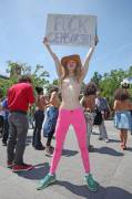 Free The Nipple Takes Its Protest To The Streets Of NYC