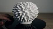 Rotating 3D-printed [F]ibonacci sculpture