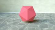 So[f]t Teasing Pink Icosahedron