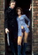 Michael Caine and Geraldine Moffat.