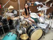 Sasha the Drummer Chick