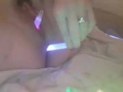 Cheating wife goes a2p with her glowsticks