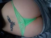 Thong and a tattoo