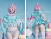 Yumemi need your advice! What view you like more front or back? by Kanra_cosplay [self]