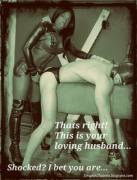 That's right... This is your loving husband...