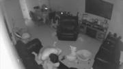 Her husband kept getting movement from the security cameras. Wondered if he enjoyed the show ;)