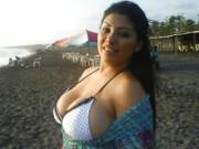 Amazing beach boobs