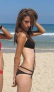 Israeli beach girl