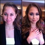 Makeup On vs. Makeup Off