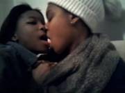 Hot black girls kissing