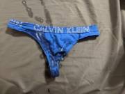 As Suggested - Sister's Blue Calvin Klein Panties