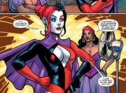 Harley's cleavage window [Harley Quinn 2014 #11]