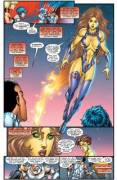Starfire's profile [Teen Titans vol 3 #28]