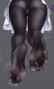 Natsume's Feet [Pokemon]