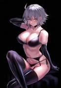 Jalter in Thigh-Highs