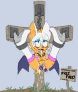Aftermath of Rouge's "Crucifixion" [Ravrous] (Coloured by Felicity Longis)