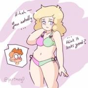 Sadie in a Bikini