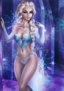 Elsa Stripping Off (Veradia) [Frozen]