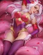Heartseeker Ahri visits you for valentines day~