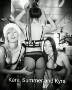 Kara, Summer, and Kyra