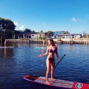 Tight Stand-Up Paddleboarder