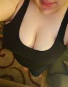 tank tops give me great cleavage