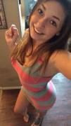 Happy selfie in a tight dress (Cross post /r/happygirls)