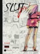 Slutgirl Whole series and first two chapters in color at the end