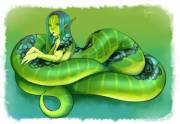 Anaconda lamia by Hjemi.