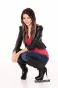 Victoria Justice seems to always be wearing boots...