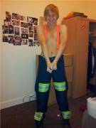 Not very wild but do you think I make a good fireman? 